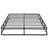 King Mattress Foundation - Metal Frame Black With Textured Fabric, 8.5" Tall, 12 Support, Easy Assembly Inspiration, 700Lbs Capacity, Bedroom Element Foundation, Structure, Fabric Cover, 12 Slat H,-2089346373
