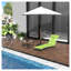 Méridienne pliante Outsunny
