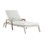 Altea Outdoor Teak Chaise Lounge