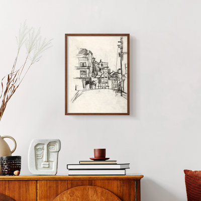 "Croquis rétro Lxxviii" sur papier