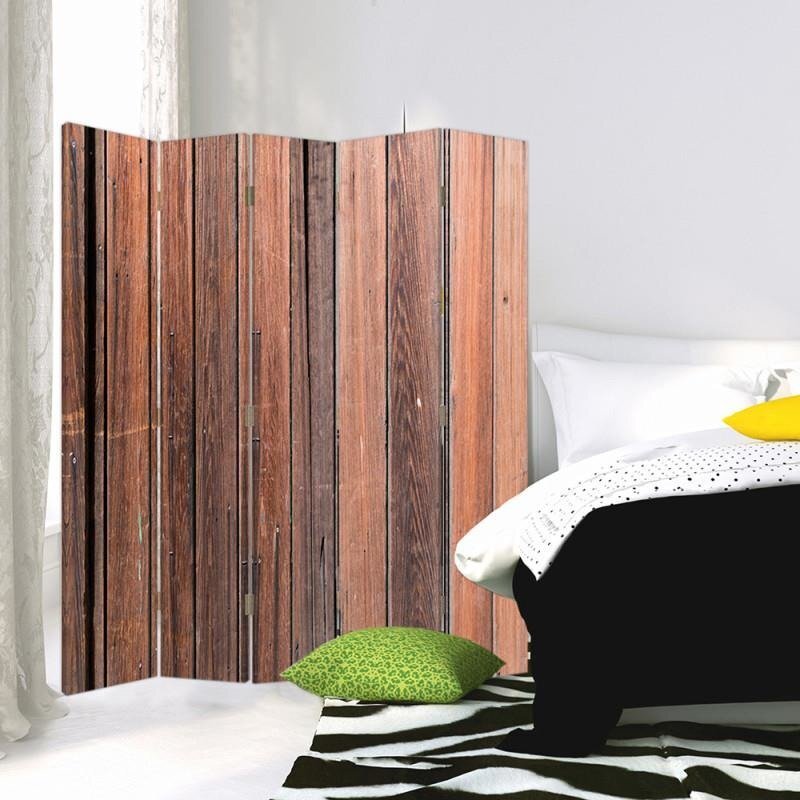 Paravent Wooden Planks mit 5 Paneelen