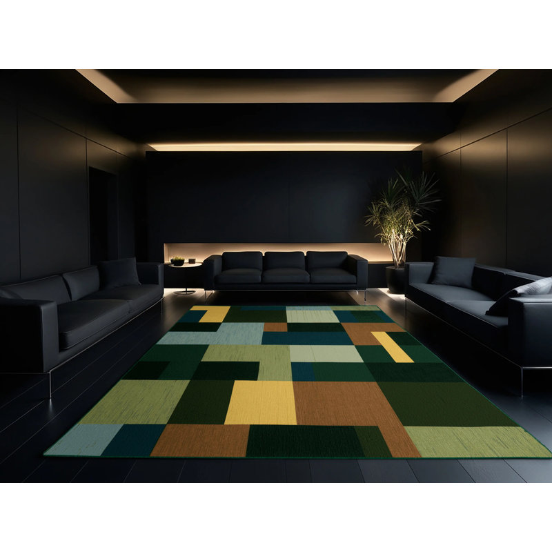 Strata Squares Rug, Square 3'