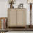 Safura 34.3" W 3-Shelve Solid Wood Sideboard-1333447935-1333447922