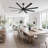 Industrial DC Motor Ceiling Fan with Reversible Blades-319257514-317992370