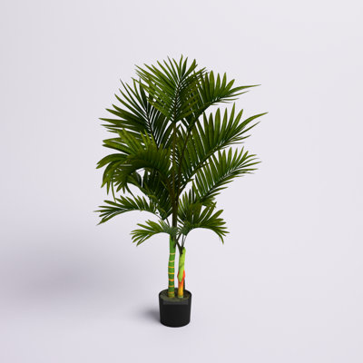 Faux Palm Tree in Planter