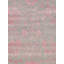 Tapis rose / gris en soie / laine / rayonne Abstract-36587519