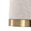 Lampe de table en métal 28 po Kona