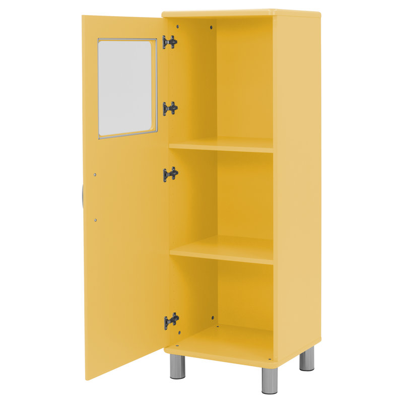 Armoire 1 porte Malibu, Jaune