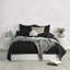 Diamond 4-Piece Sateen Fabric Quilt Set