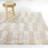 Bolotov Beige Modern Geometric Area Rug-455056018