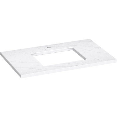 Comptoir de meuble-lavabo 37 po Silestone Quartz