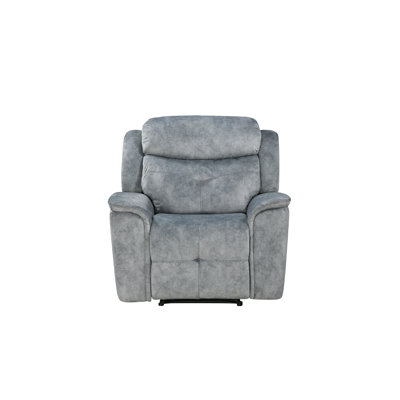 Caratunk Fabric Manual Recliner with Motion Glider
