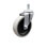 4 Inch Thermoplastic Rubber Wheel 1/2 Inch Threaded Stem Caster Service Caster