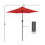 Parasol de marché lumineux 7,5 pi Atanase-2051477509-2051477505