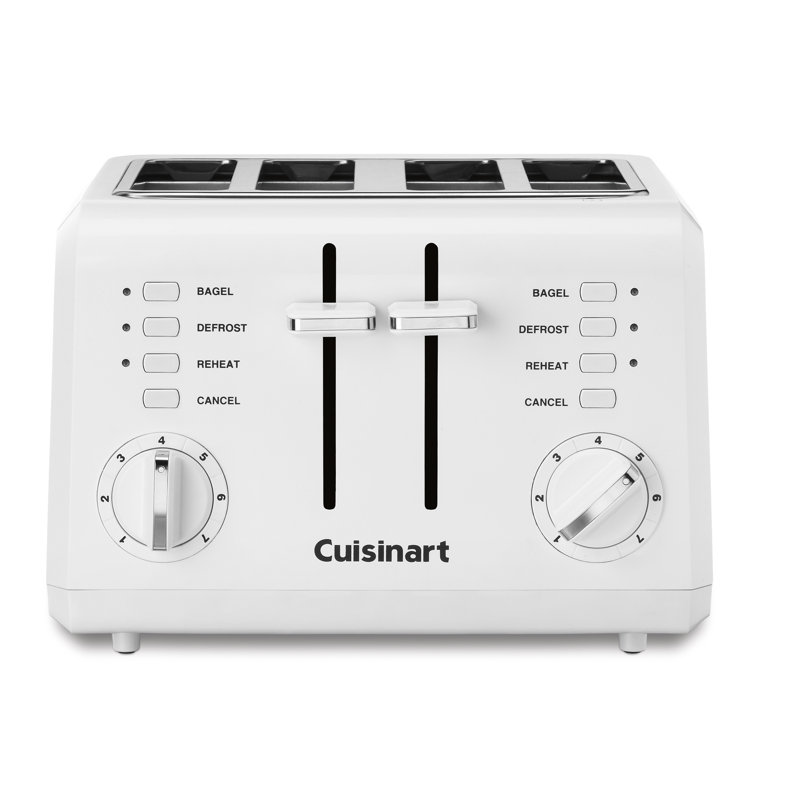 Cuisinart 4 Slice Compact Plastic Toaster