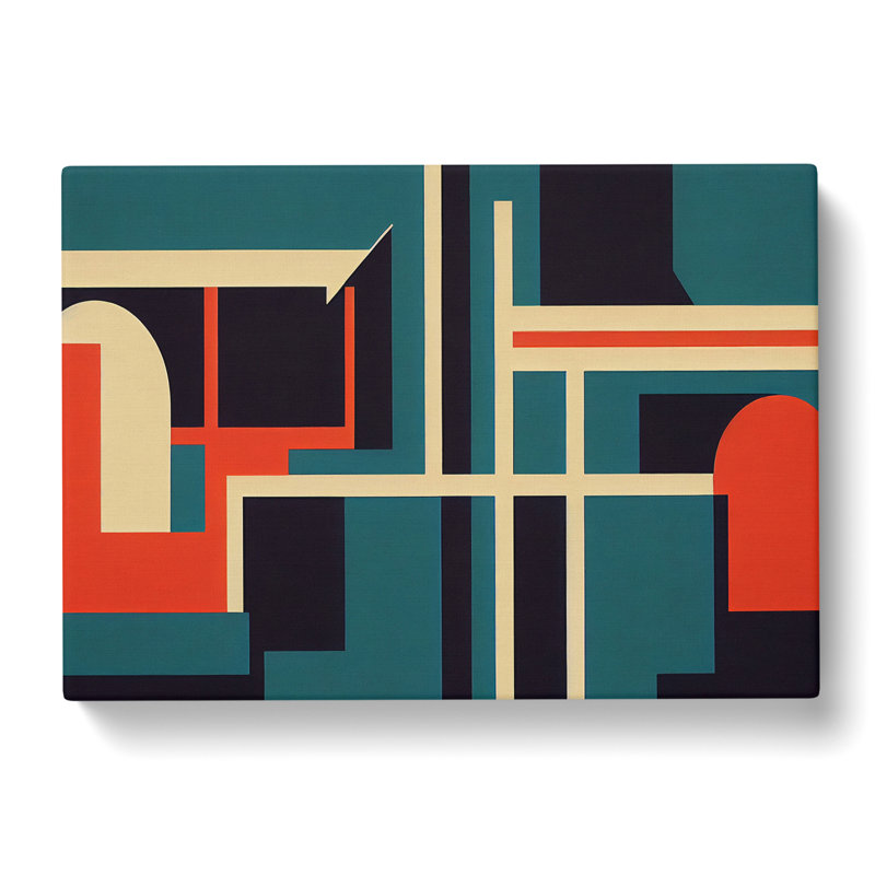 Classic Bauhaus Vol.3 - Wrapped Canvas Print, 35cm H x 50cm W x 3cm D