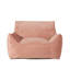 Grand fauteuil à billes en velours rembourré de mousse à mémoire de forme -1428864580