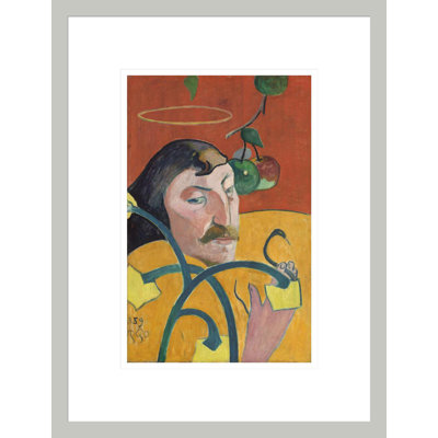 Autoportrait par Paul Gauguin - Estampe numérique encadrée