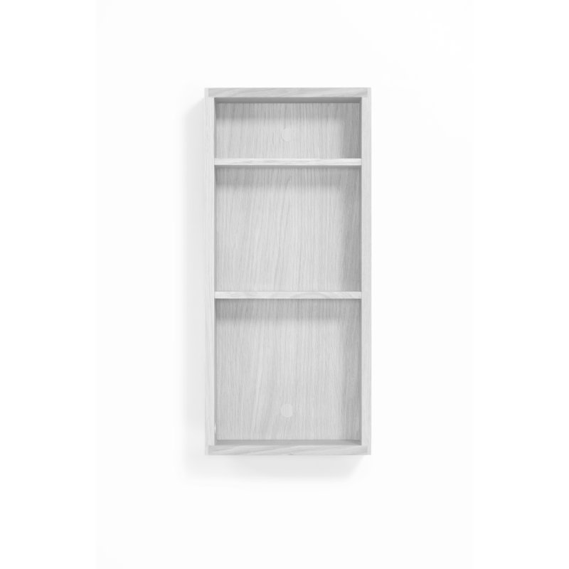 Mendocino Wall Bathroom Shelves, Oyster White