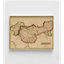 Tartare de Mongolie 1817, bibliothèque, carte antique, histoire, art mural, impression de carte de Mongolie