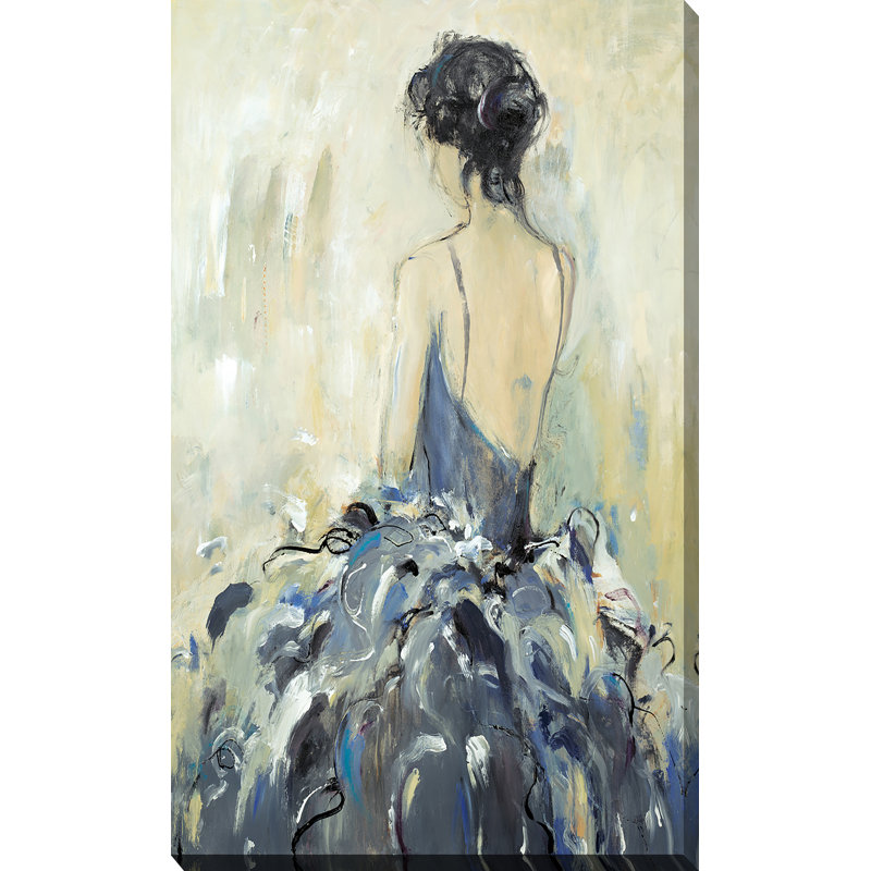 « tendre réflexions », reproduction d’art sur toile tendue, H 60 po x l 36 po