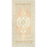 Tapis unique en laine des années 1960 de 1 pi 9 po x 3 pi 5 po