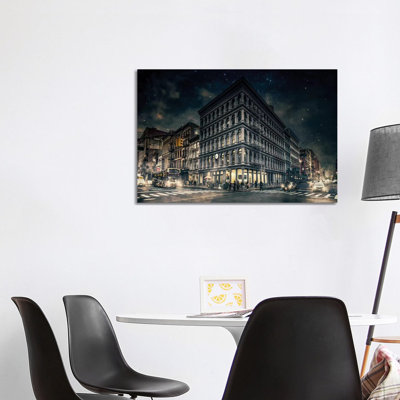 Back To Gotham by Jackson Carvalho - Wrapped Canvas Print