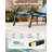 Foldable & Adjustable Aluminum Chaise Lounge Chair with Wheels, 5 Positions, Full Flat Tanning Recliner for Outdoor Patio, Beach, Poolside 2-Pack-986361885