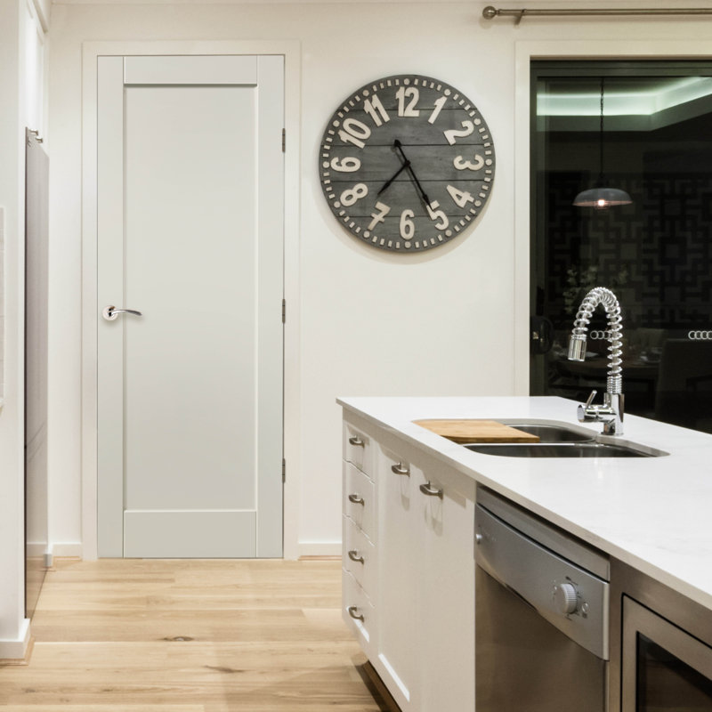 Antigua Internal Door Primed, 198.1cm H x 61cm W x 3.5cm D