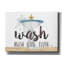«Wash - Brush - Floss - Flush» par Marla Rae, art mural sur toile-35734130