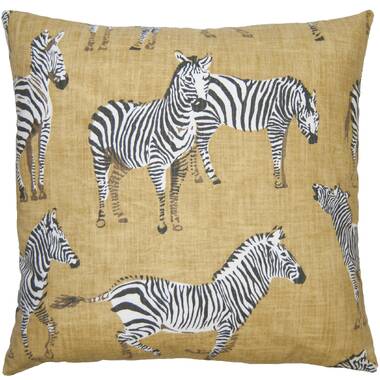 Eastern Accents Holiday Traditional Boutique Tannenbaum Zebra Decorative  Pillow