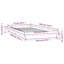LED Bed Frame Solid Wood-640200012-640200004