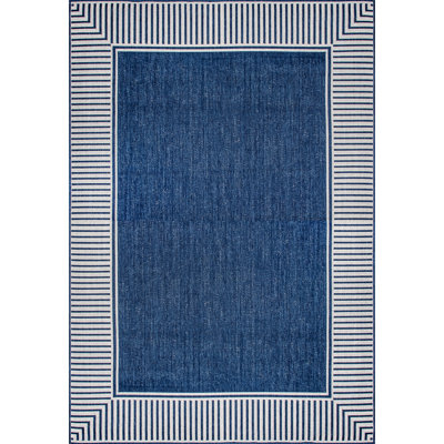 Alegre Bordered Indoor/Outdoor Rug
