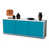 Turquoise / Matte White
