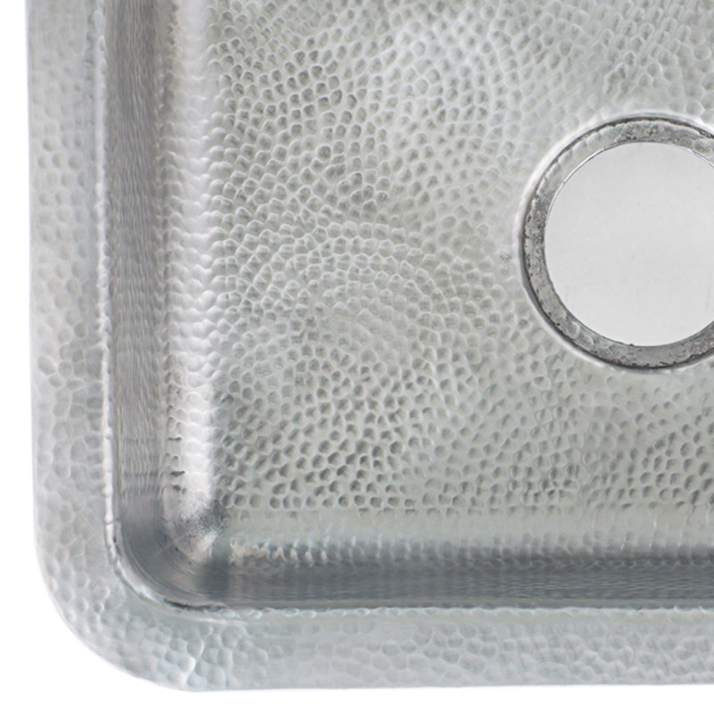 20'' L Dual Mount Single Bowl Kitchen Sink, Matte Stainless