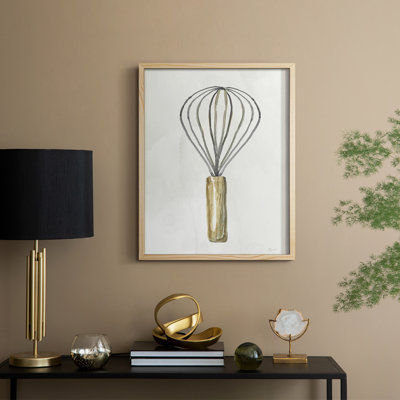 Kitchen Necessity II Framed Print - Solid Wood
