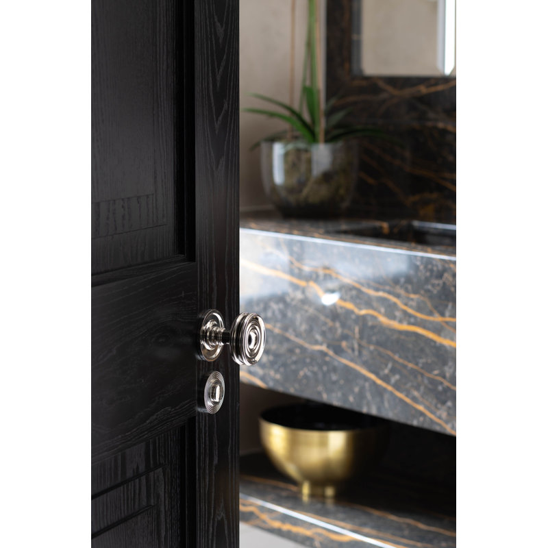 Bloomsbury Passage Door Knob, Polished Nickel