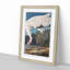 Hooping Crane Bird by John Audubon - Picture Frame Painting Print on MDF-55580132-55580134