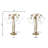 21" Stewartsville 10 Light Lily Table Lamp-451304669-451304670