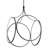Nikiki 1 - Light LED Unique/Statement Pendant-106246460-106246451