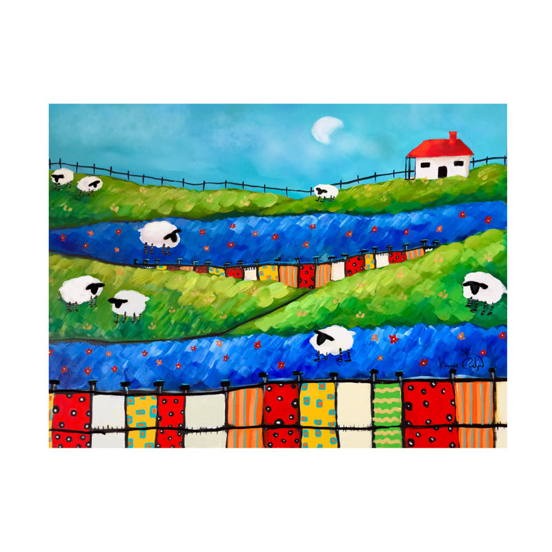 Art sur toile Karrie Evenson, H 14 po x l 19 po