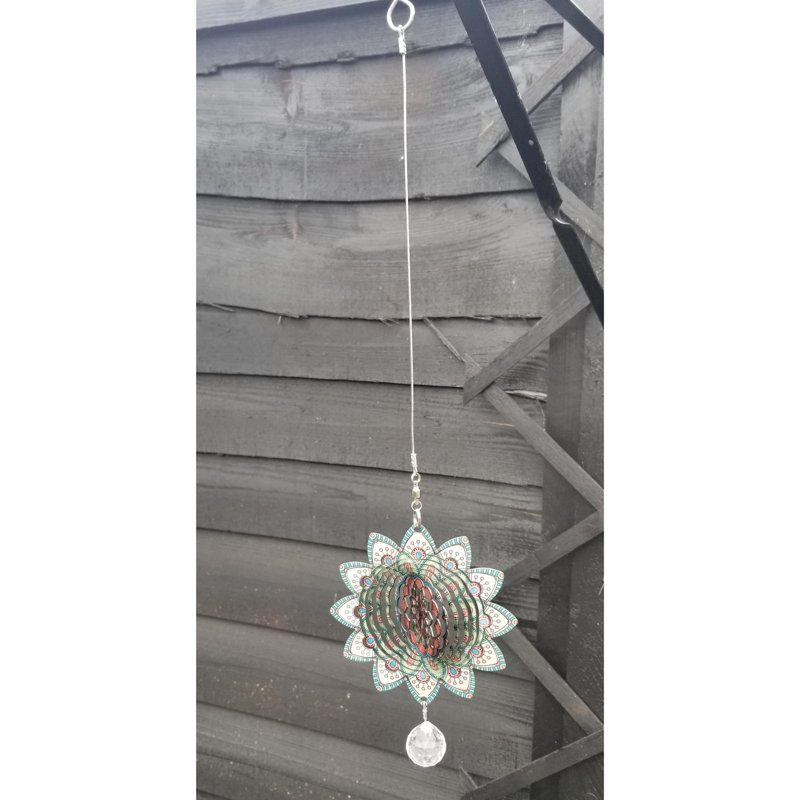 Spurrell Metal Abstract Suncatcher, 39cm H x 10cm W x 3cm D