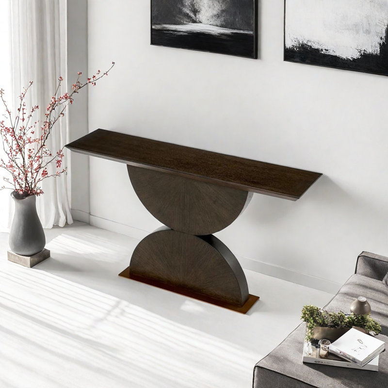 Console Retro Minimalist Art, H 30,71 po x l 47,24 po x P 13,78 po