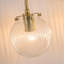 Applique murale pour salle de bain 24 lumières 3 lumières à abat-jour moderne en verre nervuré 24 po-131251185