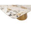 Metal Base Dining Table