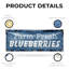 Bannière Farm Fresh Blueberries 24 po x 72 po