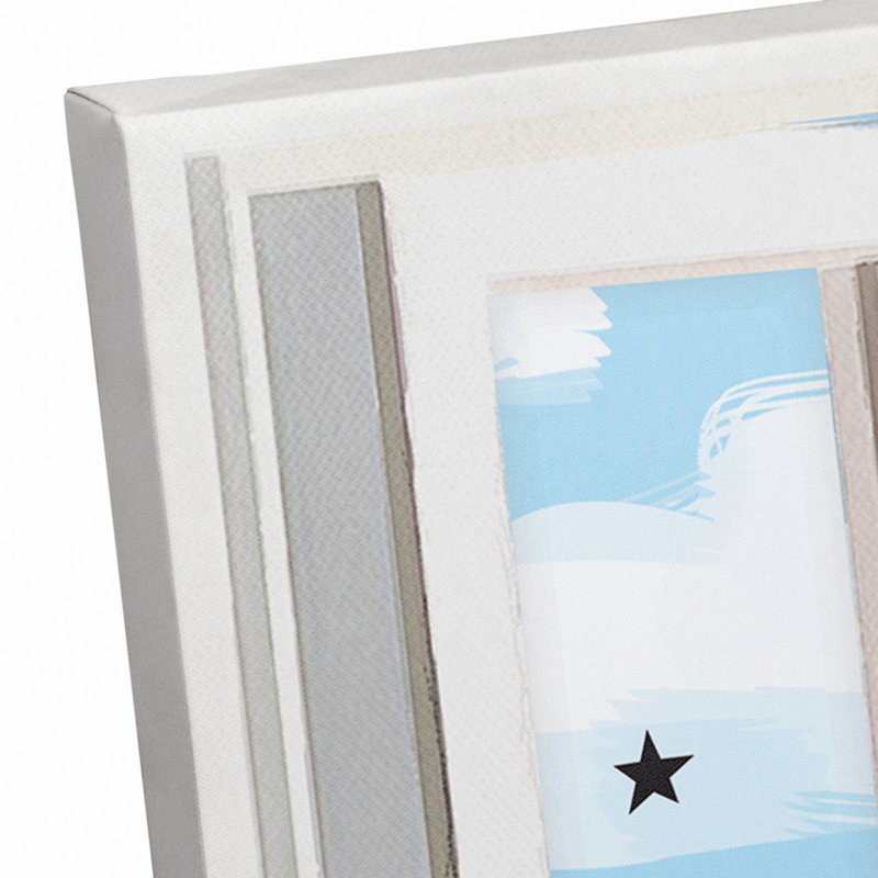 Art sur toile superhero fille window Aiyana, H 24 po x l 36 po x P 1,25 po