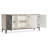 Melange 69'' Solid Wood Sideboard
