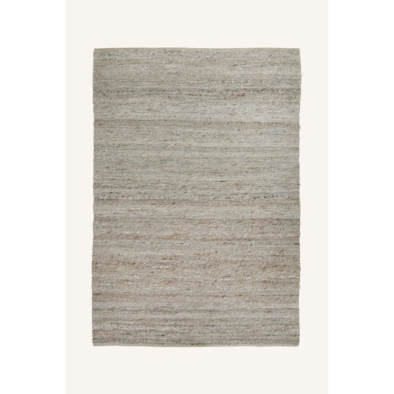 Vikesha Solid Colour Hand Woven Area Rug, Rectangle 200 x 290cm