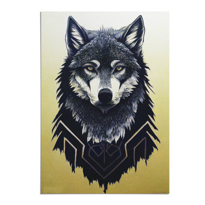 Unique Wolf Art No.4 - Wall Art